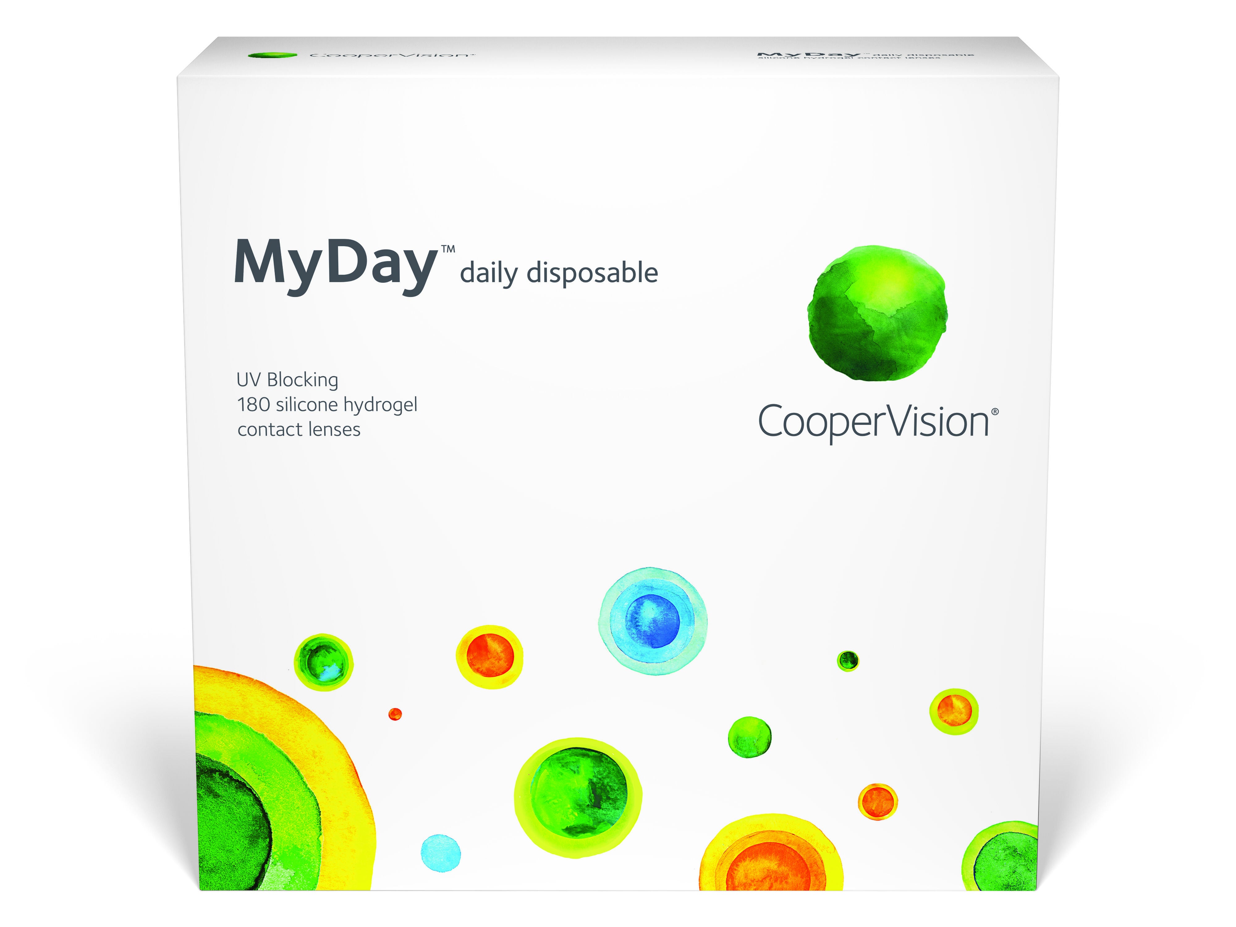 Myday 公式アカウント1  MyDay 180 Pack Contacts | The VSP Preferred Online Store | Eyeconic