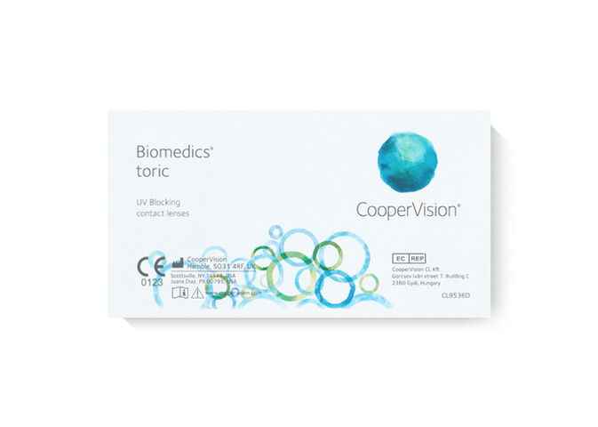 Biomedics Toric Contact Lenses for Astigmatism - 6 Pack | Eyeconic