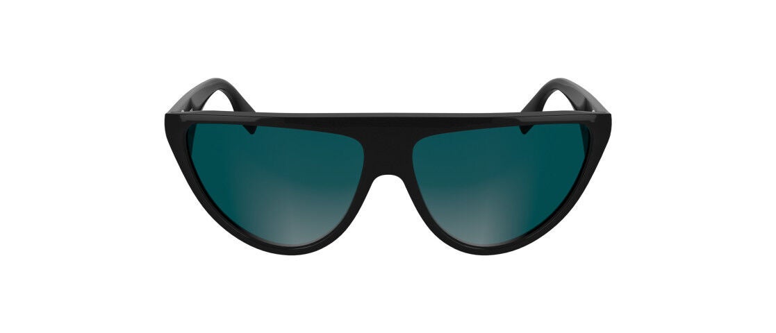 KARL LAGERFELD スクエアフレムサンクラス KL6014S 084 Karl Lagerfeld KL6014S 084 STRIPED BLUE 55/16/140 Women's