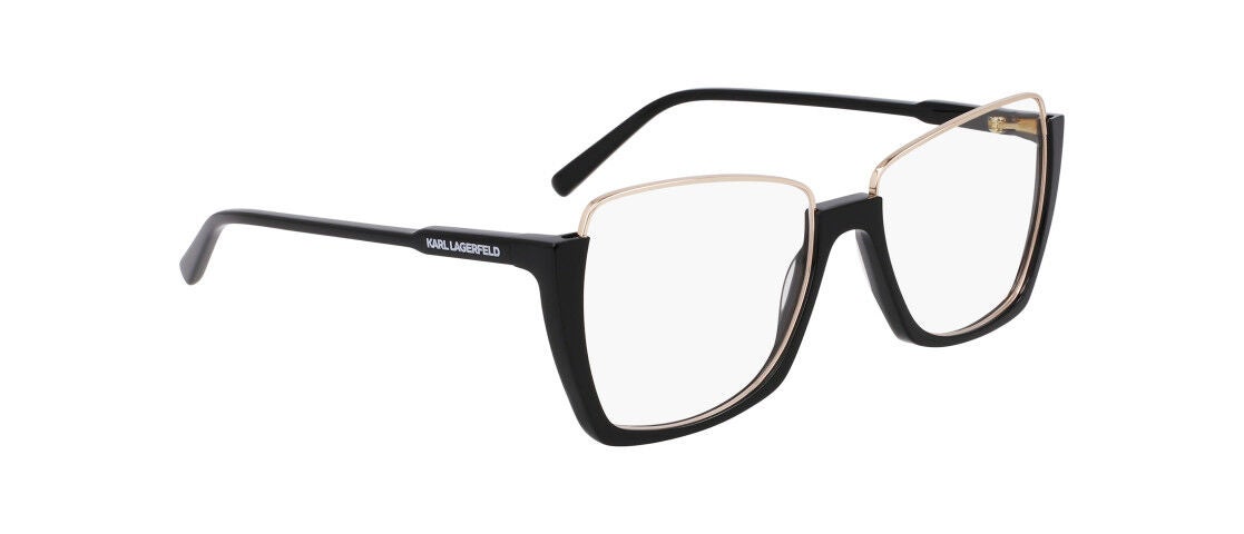 Karl Lagerfeld KL1003 002 MATTE BLACK 53-16-140 ITALY MADE 5063