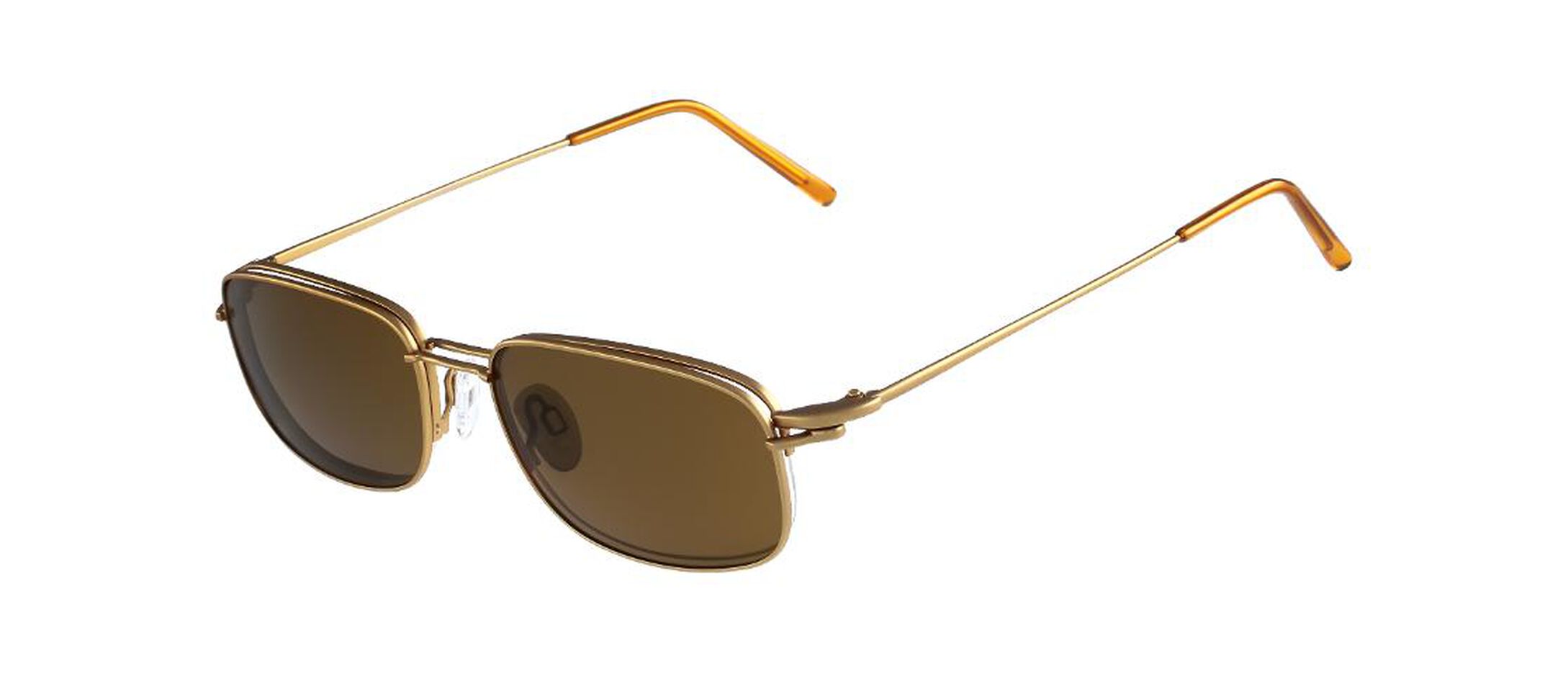 Flexon 806 Set two pairs in one with clip on sunglasses