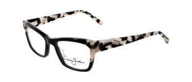Sean Jean Women’s Eyewear SJLO6027 RX Eyeglasses Plum Shimmer Acetate  52-19-145