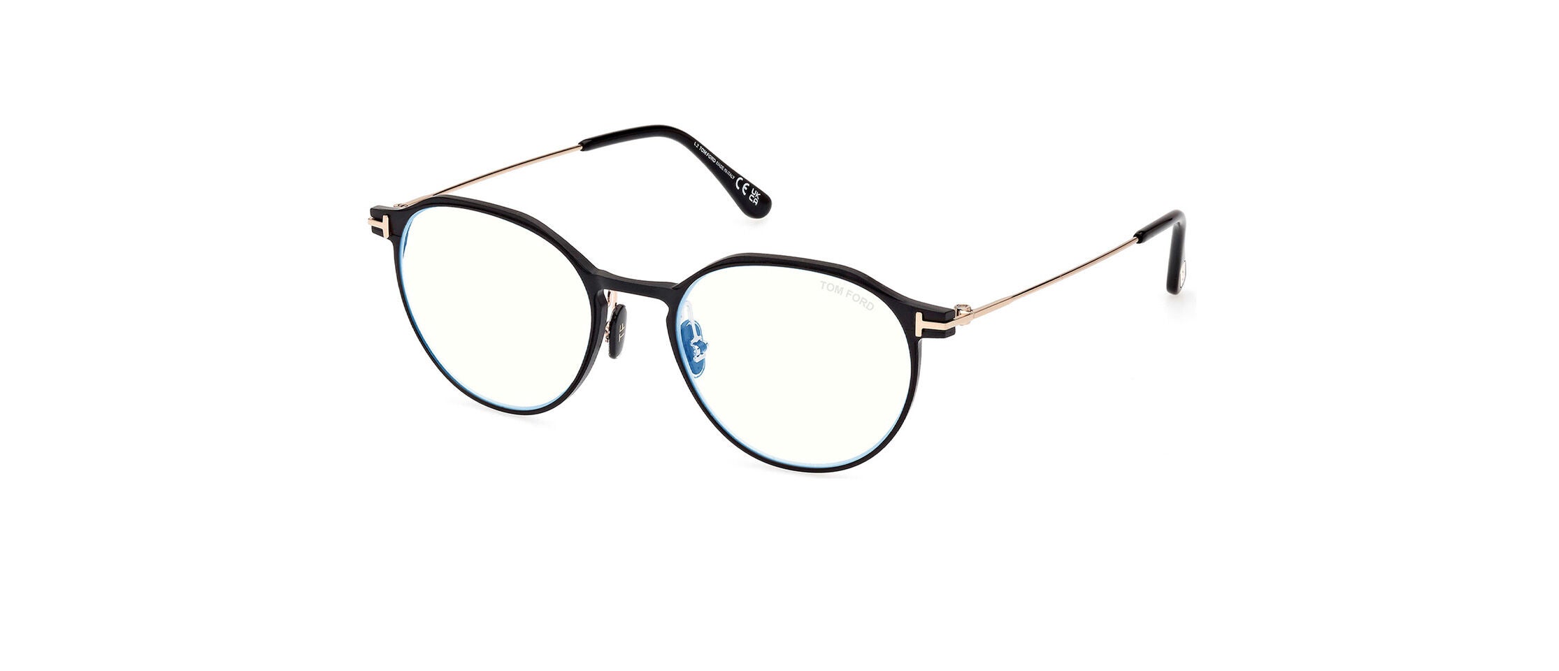 Tom ford circular glasses best sale