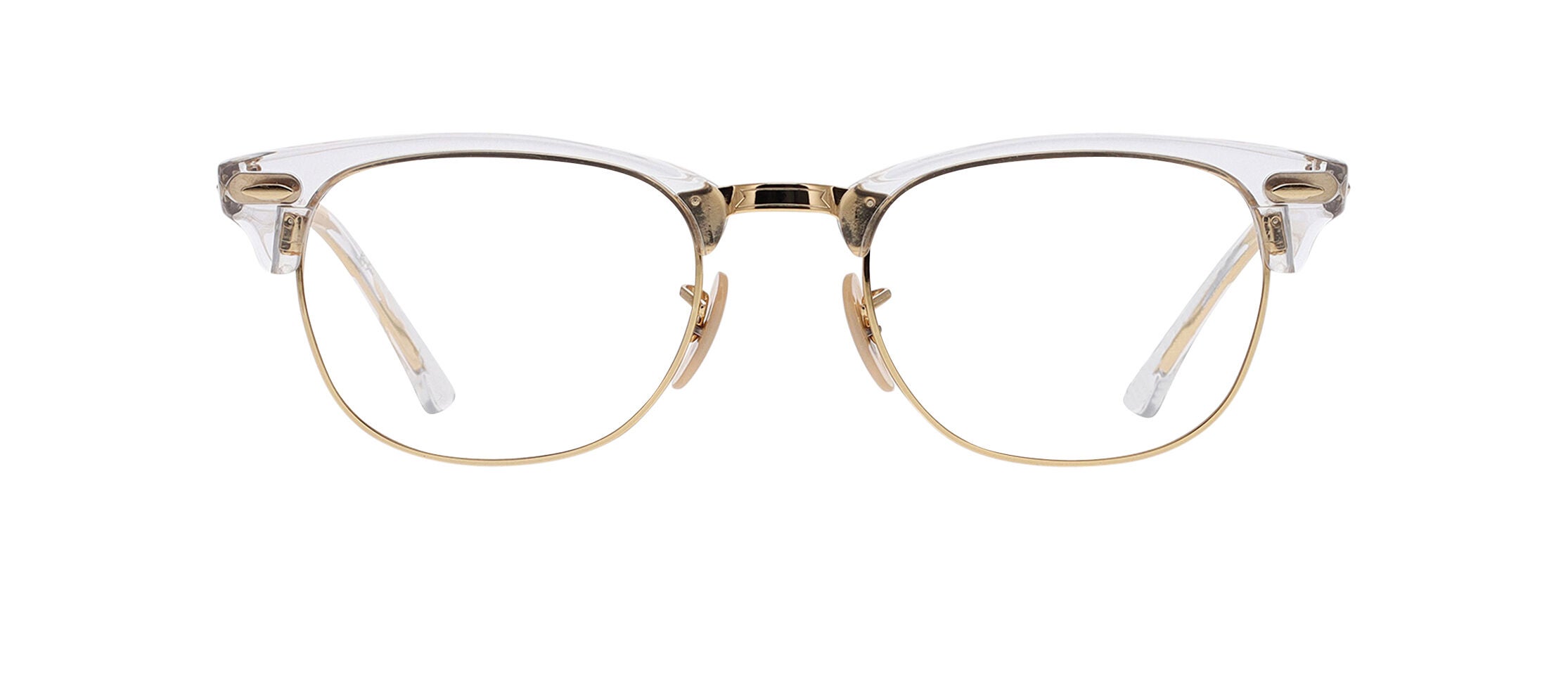 Ray ban clearance transparent clubmaster