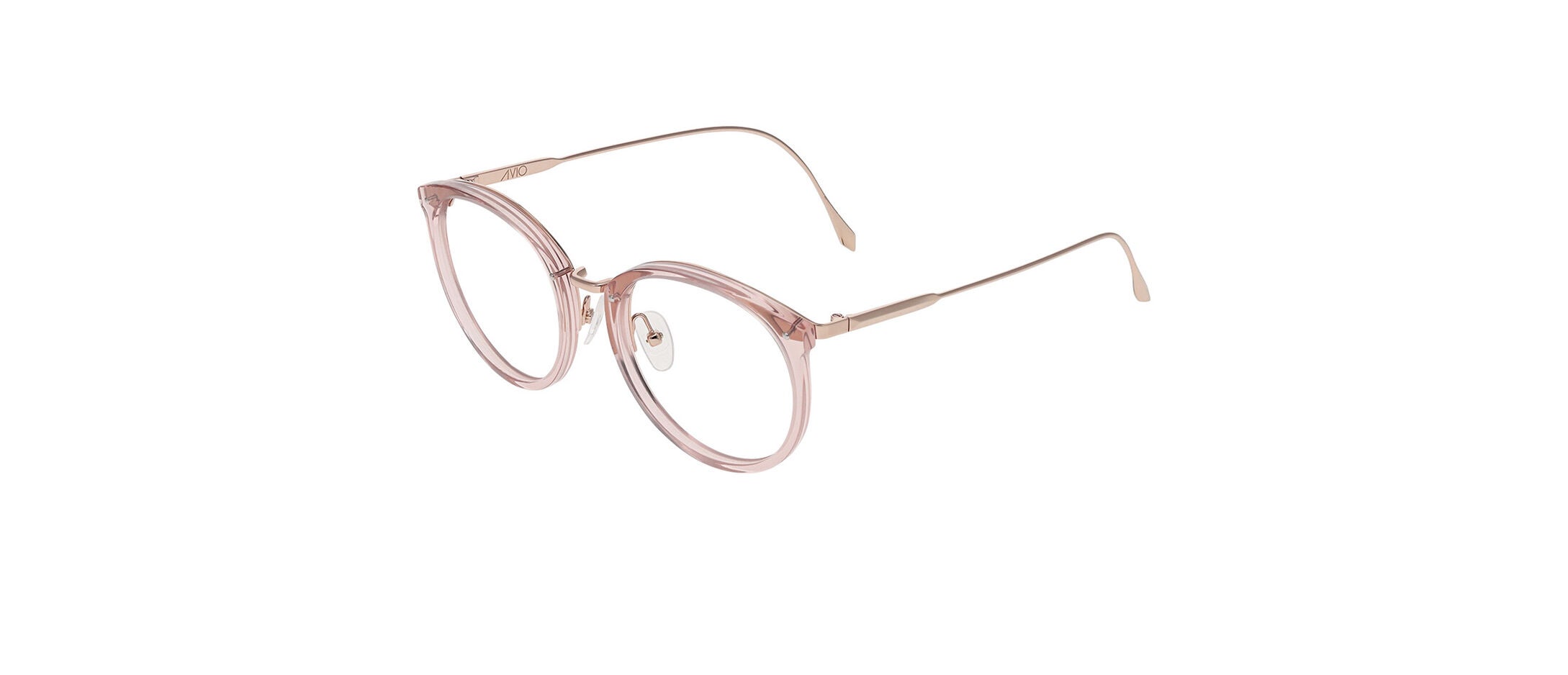 Avio AOV2319 Eyeglasses 166 Crystal Rose 52mm Avio AOV2312 Eyeglasses main image 3