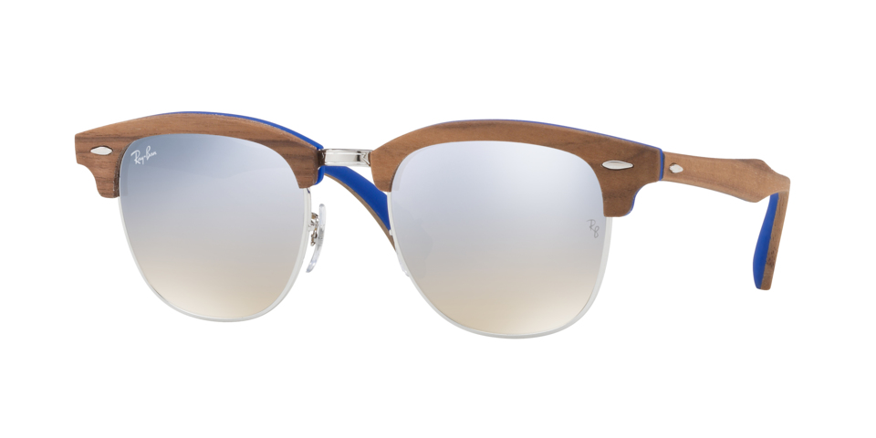 ray ban clubmaster wood sunglasses