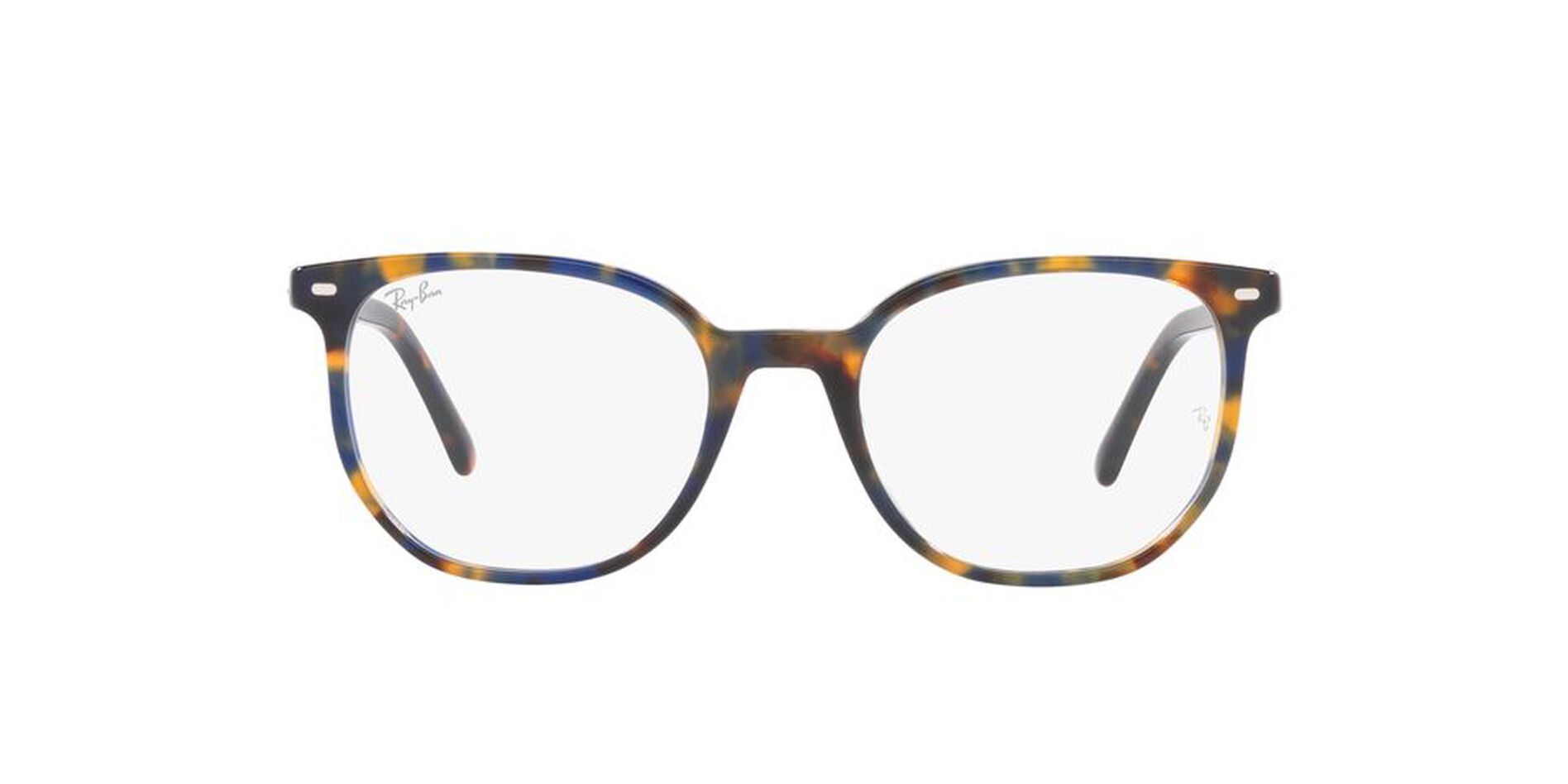 Ray Ban RX5397 Elliot Eyeglasses - 8174 Yellow & Blue Havana