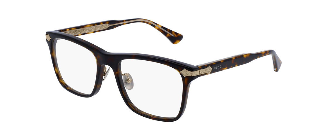 Gucci GG0069O Mens Eyeglasses | Square 