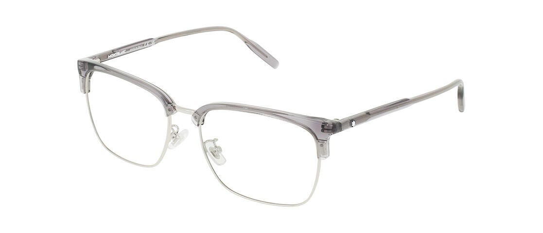 【希少】BLANC.. B0019 SILVER MINT 54□14-145 Montblanc MB0199OA Glasses | Free Shipping and Returns | Eyeconic