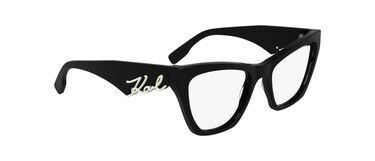 NWT Karl Lagerfeld KL6171 White Cat Eye Eyeglass Frames KL61715419001_face_KL6171.jpg?  main image 2