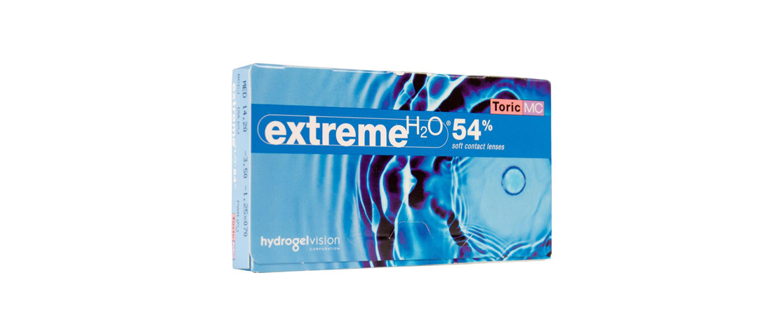 Extreme H2o Extreme H2o 54% Toric 6pk