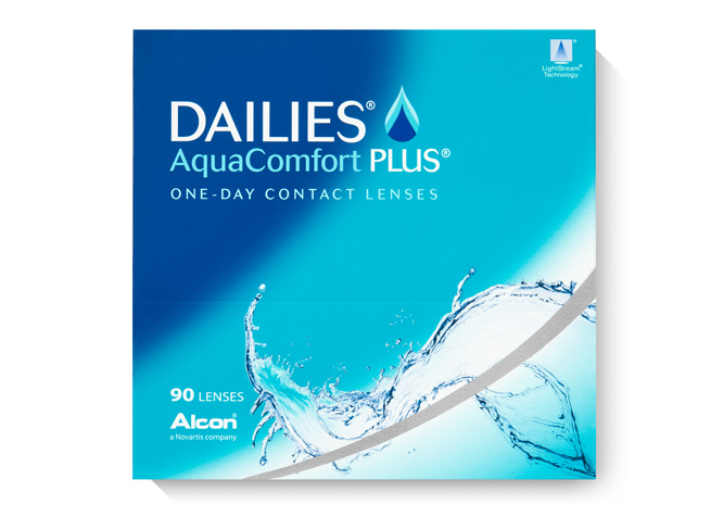 DAILIES Aqua Comfort Plus 90pk