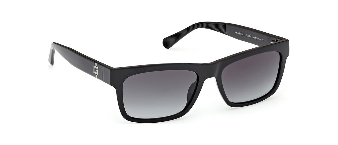 Guess GU00221 01B Men's Sunglasses Black Size 57