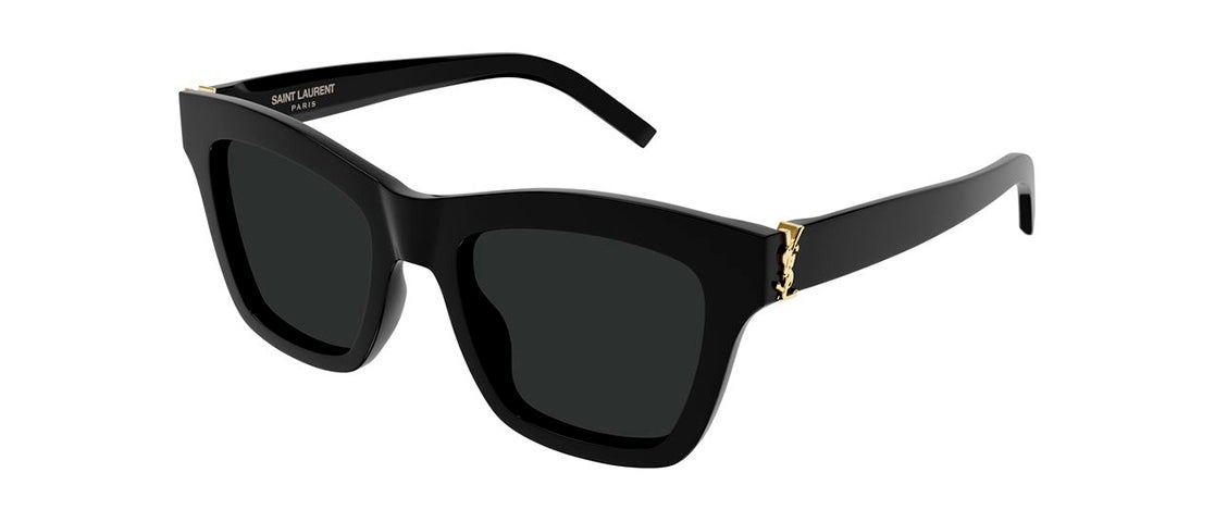 Saint Laurent SL M156 001 Women’s Sunglasses Black Size 52 - Free RX Lenses - Free RX Lenses