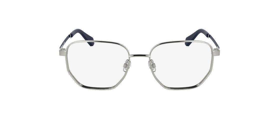 Calvin Klein Jeans CKJ25203 040 Men's Glasses Silver Size 54 - Free Lenses - Blue Light Block Available