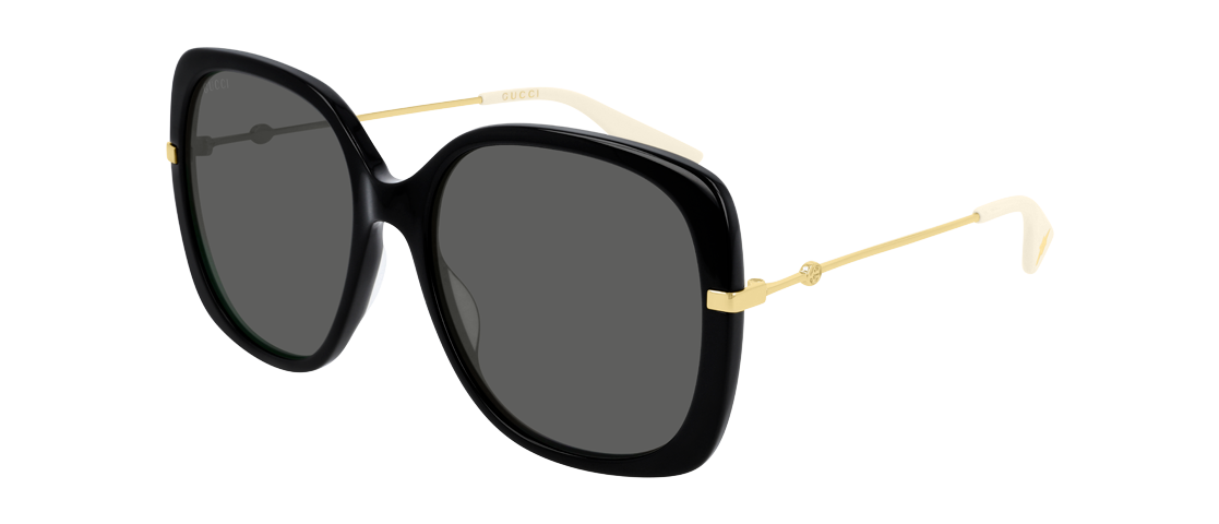 Gucci GG0511S Full Rim Plastic Sunglasses — Black