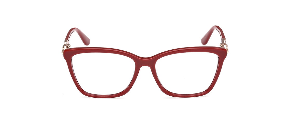 Guess GU50181 066 Women’s Glasses Red Size 52 - Free Lenses - Blue Light Block Available