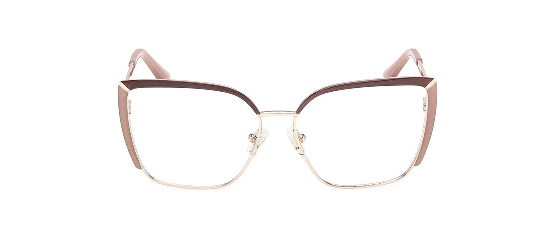 Guess GU50249 059 Women’s Glasses Brown Size 55 - Free Lenses - Blue Light Block Available