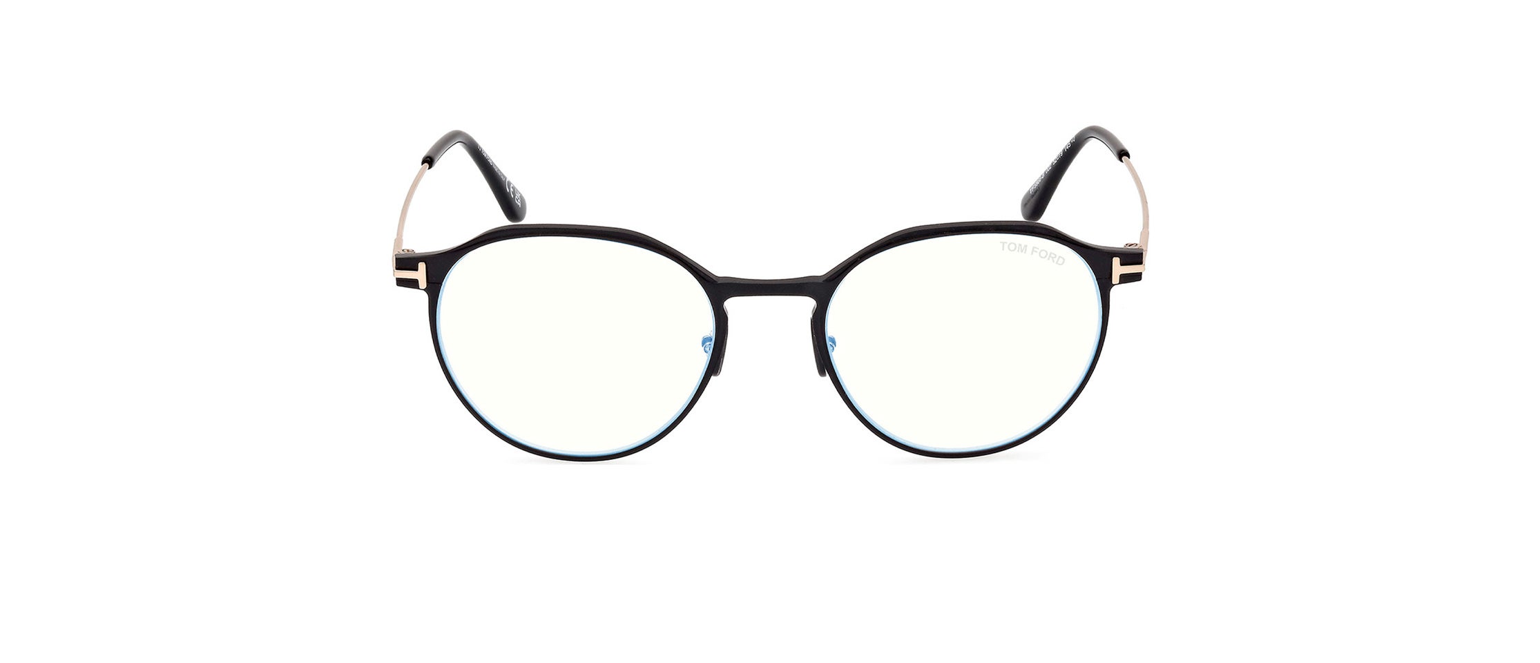 Tom Ford FT5866-B 002 Blue-Light Block Men's Glasses Black Size 52 - Free Lenses - Blue Light Block Available