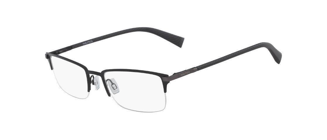 Nautica N7281 Mens Eyeglasses | Semi-Rimless Frame | Eyeconic.com