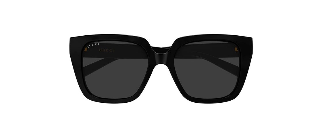 Gucci Interlocking G Sunglasses Black-Black-Grey One Size