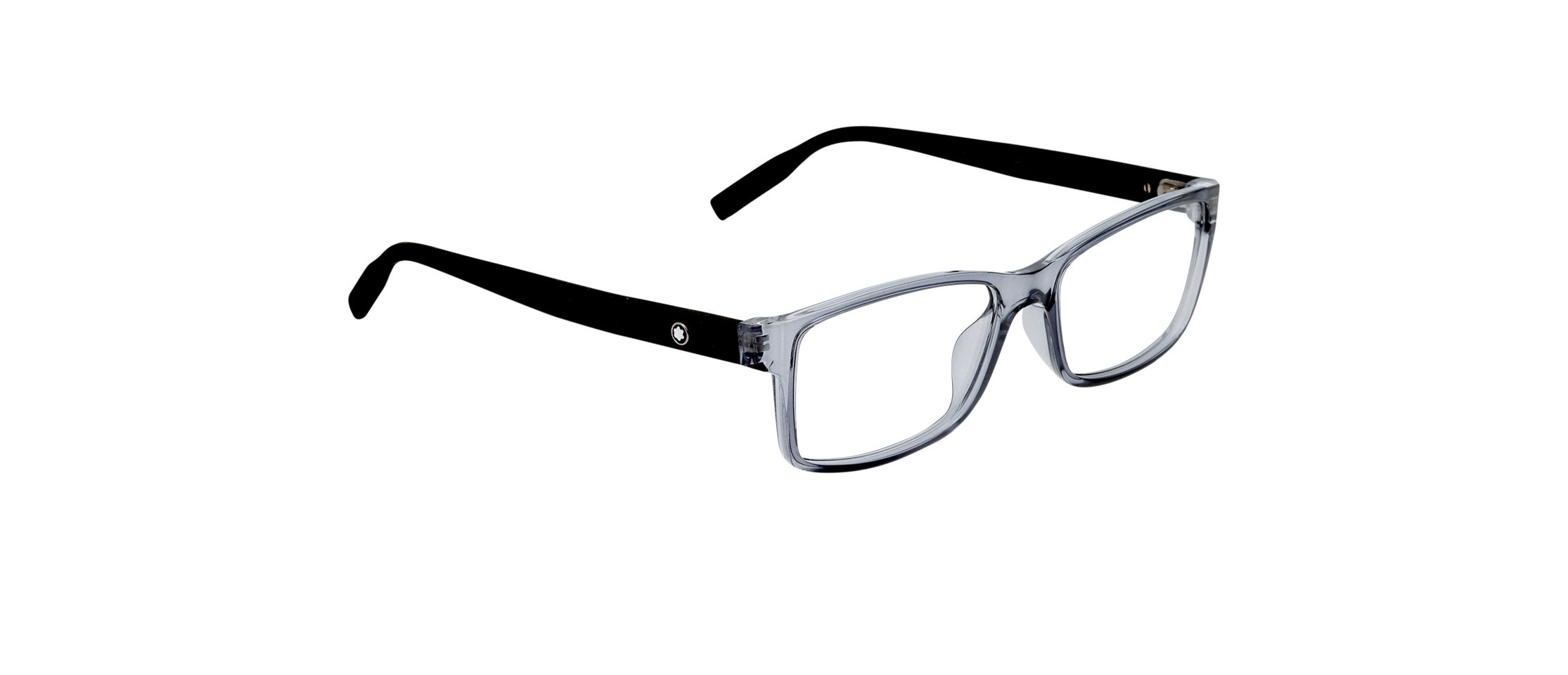 Montblanc MB0066O 003 Men's Glasses Clear Size 56 - Free Lenses - Blue Light Block Available