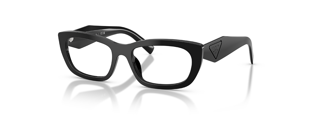 Prada PR D09V 16K1O1 Women’s Glasses Black Size 52 - Free Lenses - Blue Light Block Available