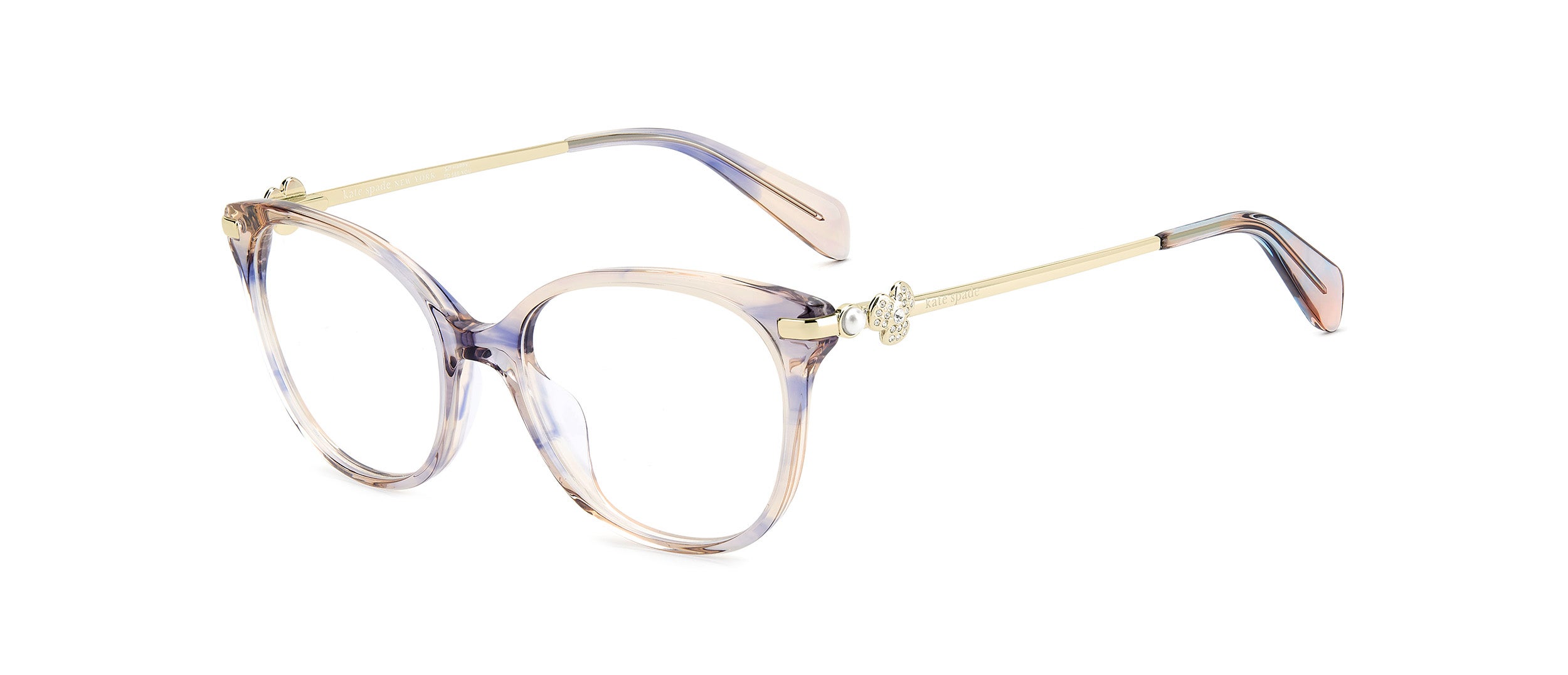 Kate Spade Dariela 2/G Asian Fit 09V Women’s Glasses Blue Size 52 - Free Lenses - Blue Light Block Available