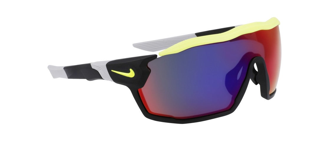 Nike SHOW X RUSH E DZ7369 010 Men's Sunglasses Black Size 158