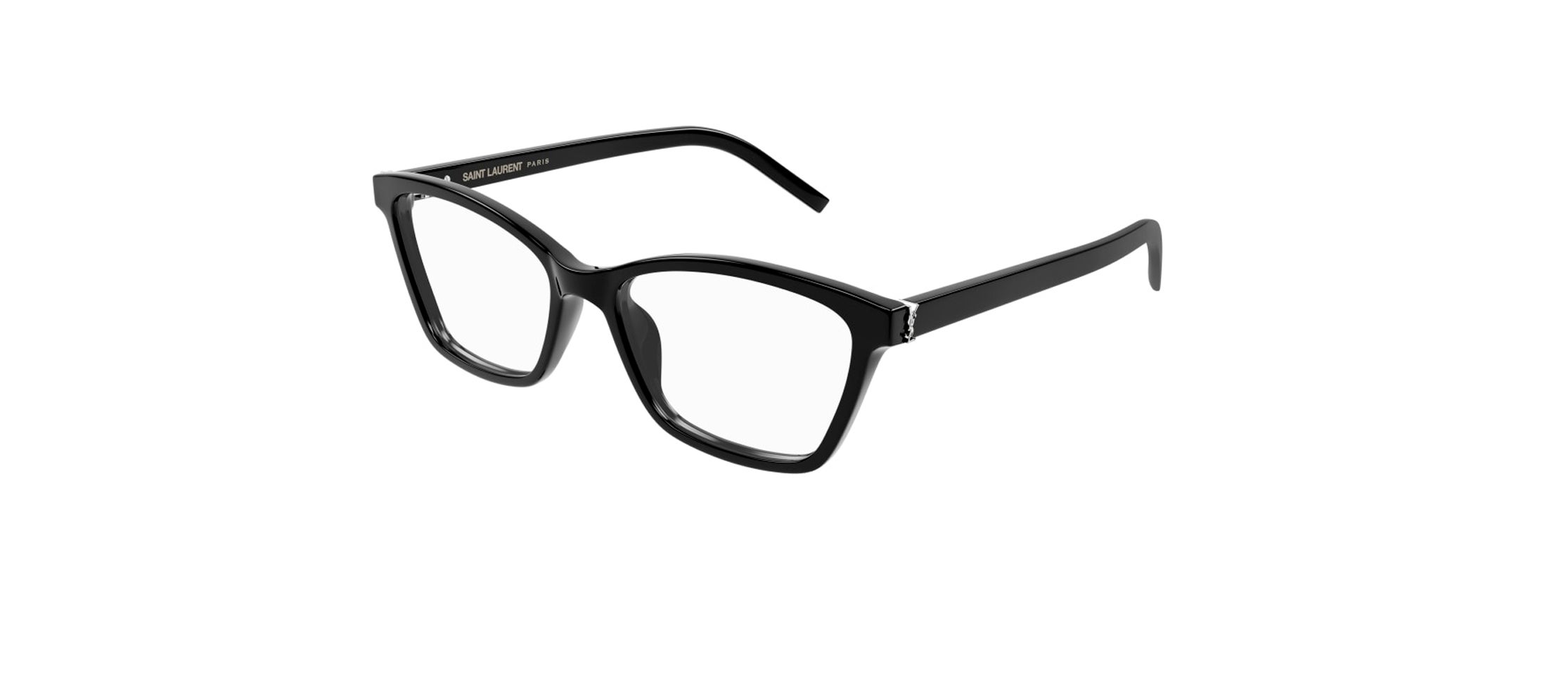 Saint Laurent SL M128 Asian Fit 001 Women’s Glasses Black Size 53 - Free Lenses - Blue Light Block Available