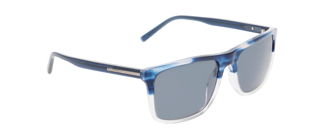 Nautica N6263S 441 Men's Sunglasses Blue Size 56