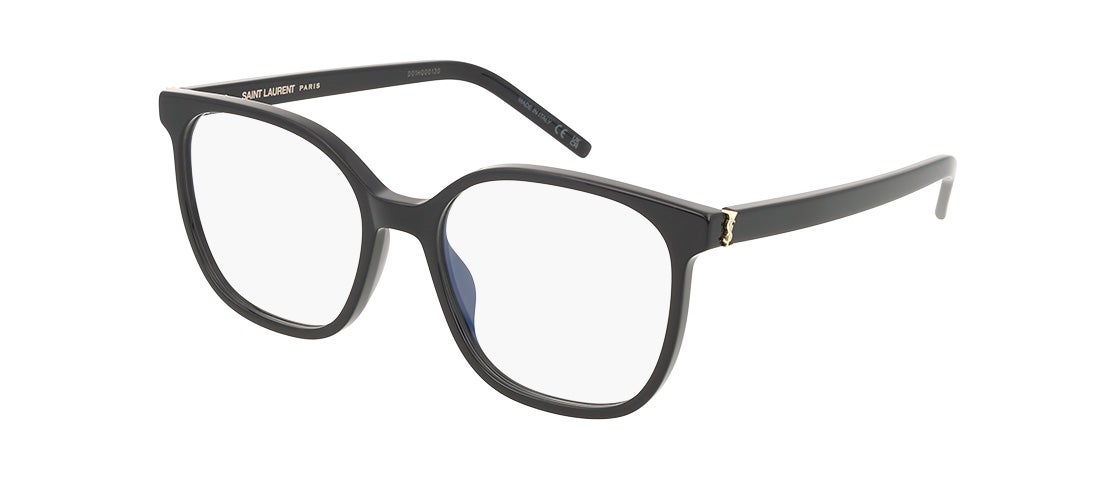 Saint Laurent SL M155 001 Women’s Glasses Black Size 55 - Free Lenses - Blue Light Block Available