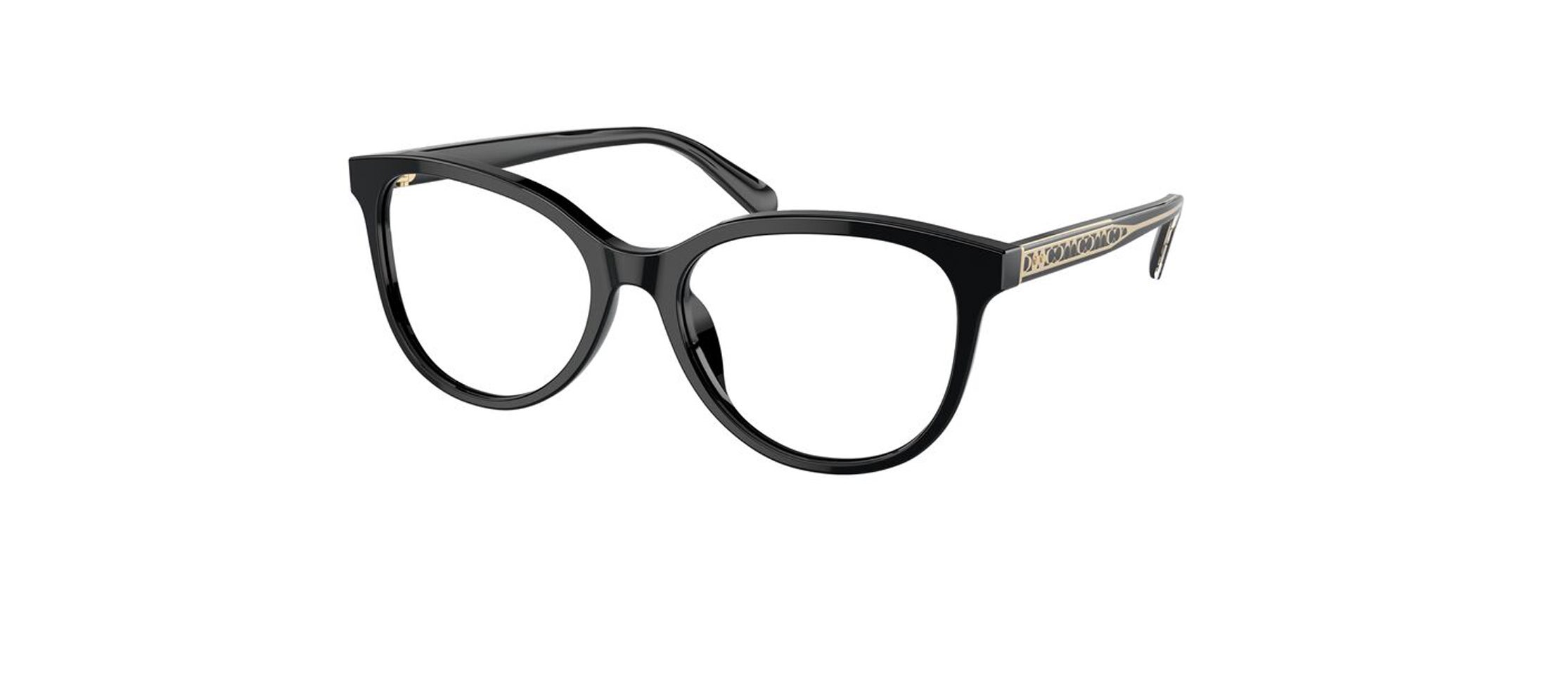 Coach HC6236U 5002 Women’s Glasses Black Size 55 - Free Lenses - Blue Light Block Available