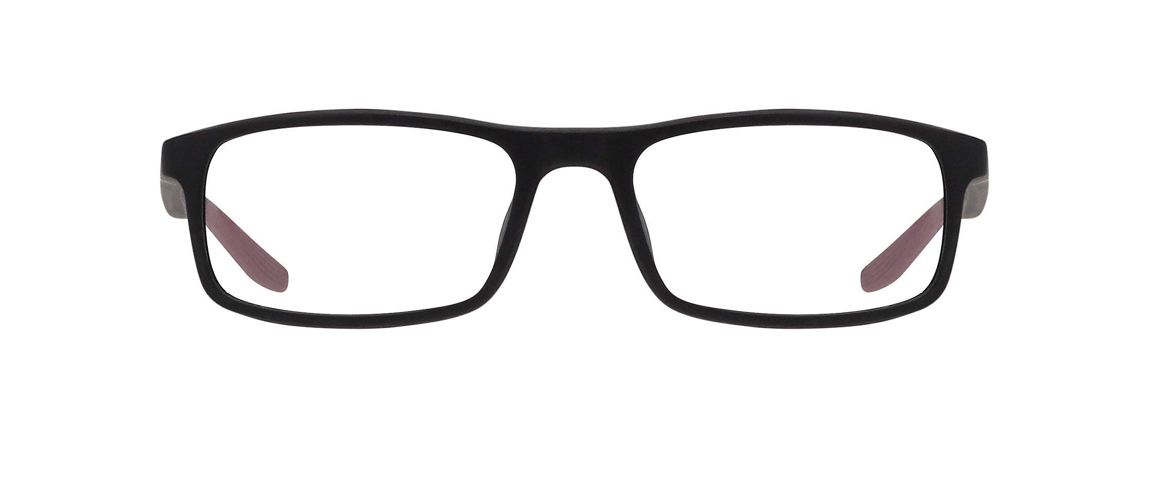 Nike 7119 012 Men's Glasses Black Size 53 - Free Lenses - Blue Light Block Available