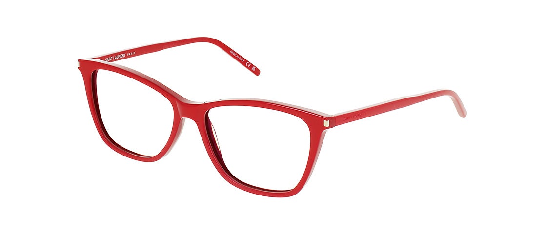 Saint Laurent SL 259 003 Women’s Glasses Red Size 53 - Free Lenses - Blue Light Block Available