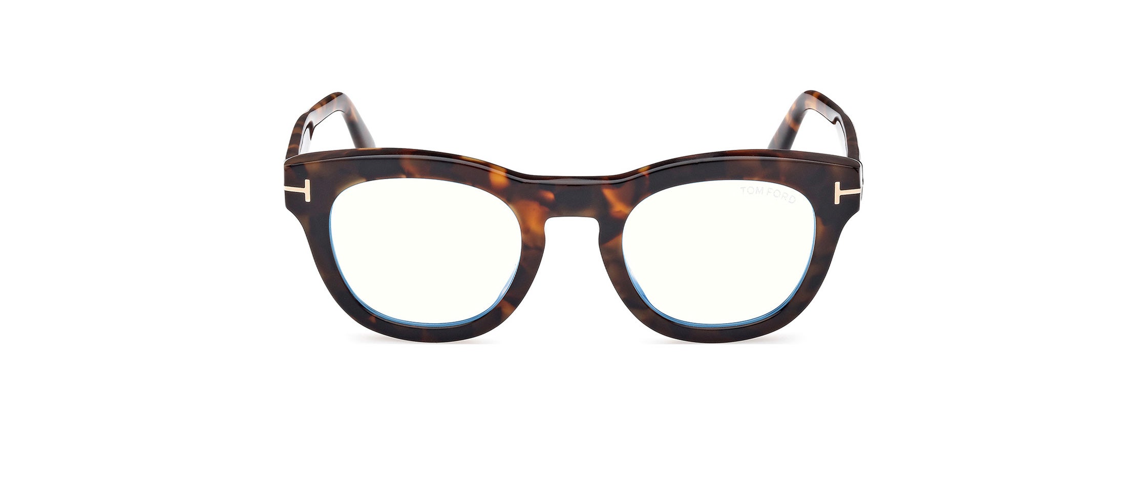 Tom Ford FT5873-B 052 Blue-Light Block Men's Glasses Tortoiseshell Size 49 - Free Lenses - Blue Light Block Available