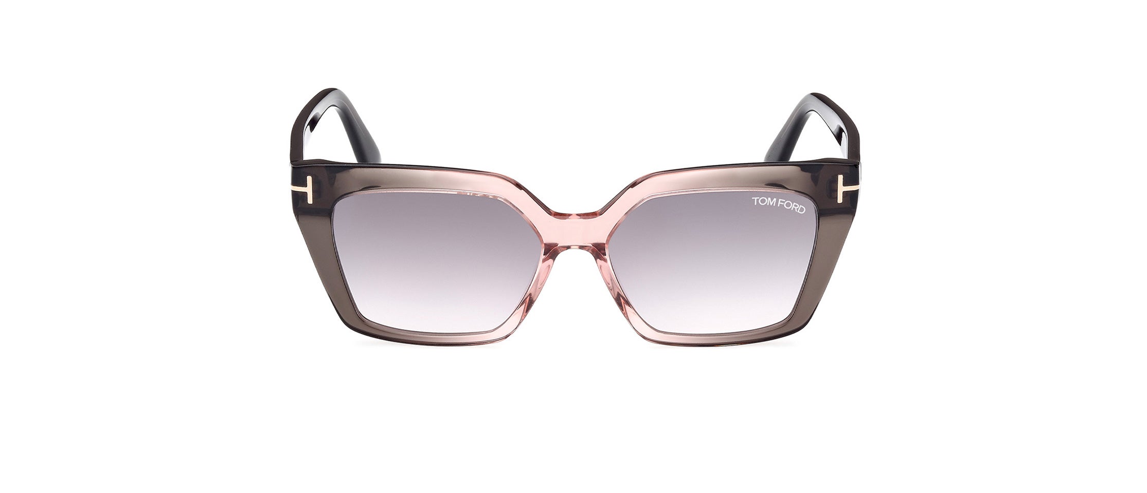 Winona Transparent Two-Tone Acetate Cat-Eye Sunglasses