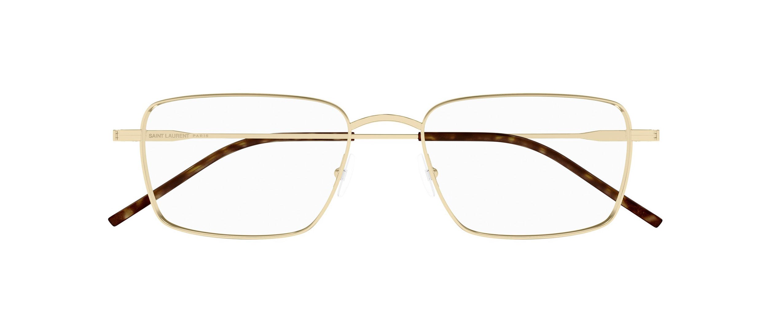 Saint Laurent SL 844 003 Men's Glasses Gold Size 53 - Free Lenses - Blue Light Block Available