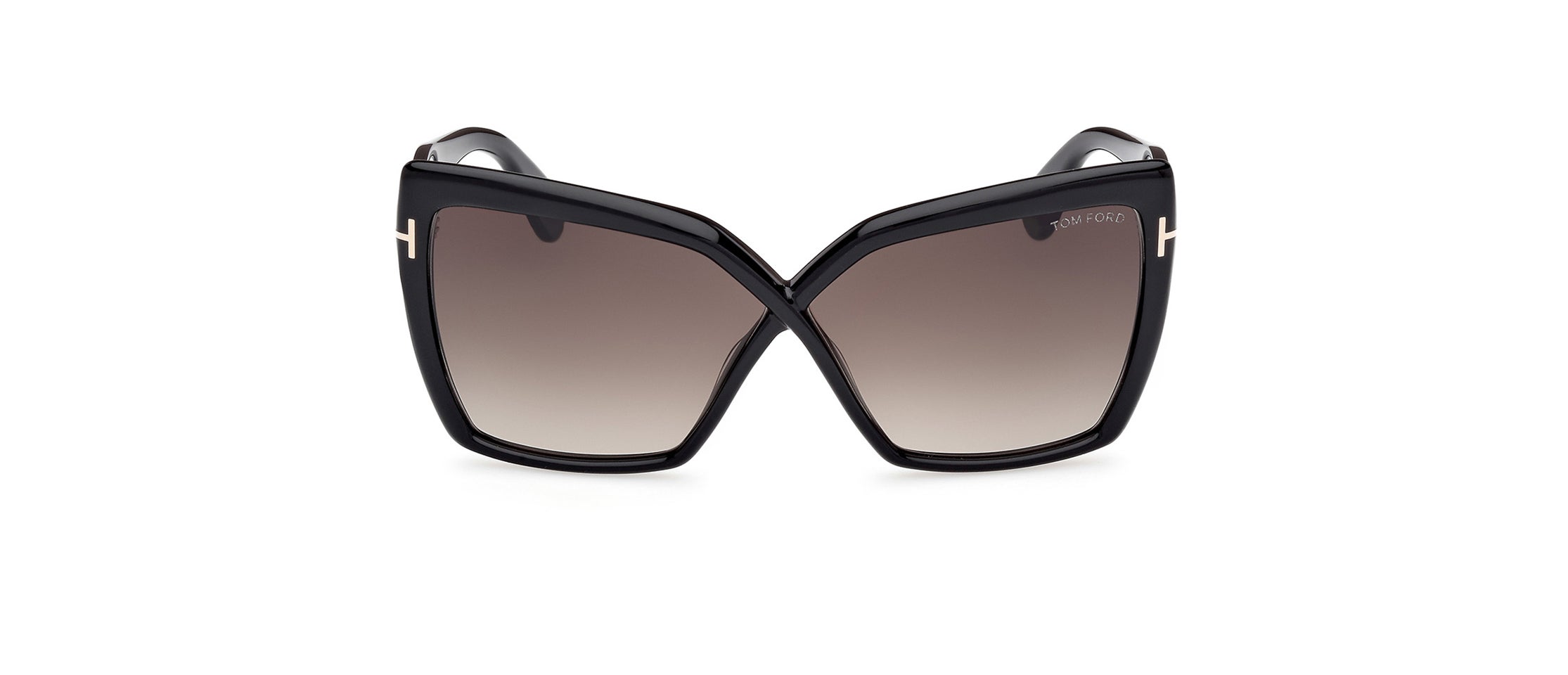 Tom Ford Black Acetate Sunglasses — Black