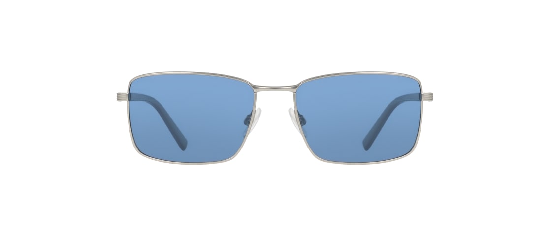 Nautica N5158S 040 Men's Sunglasses Silver Size 57