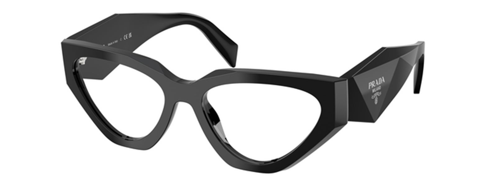 Prada PR C07V 16K1O1 Women’s Glasses Black Size 54 - Free Lenses - Blue Light Block Available