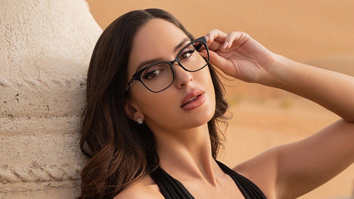 The Bold- Cat Eye Glasses Women Square Clear Lens Optical Frames