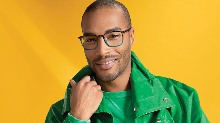 Male Model wearing Pure glasses.